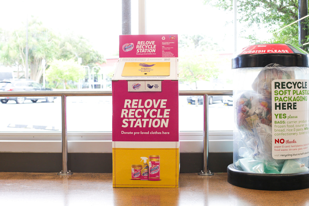 We’ve partnered with Vanish to divert 10 tonnes of textile waste