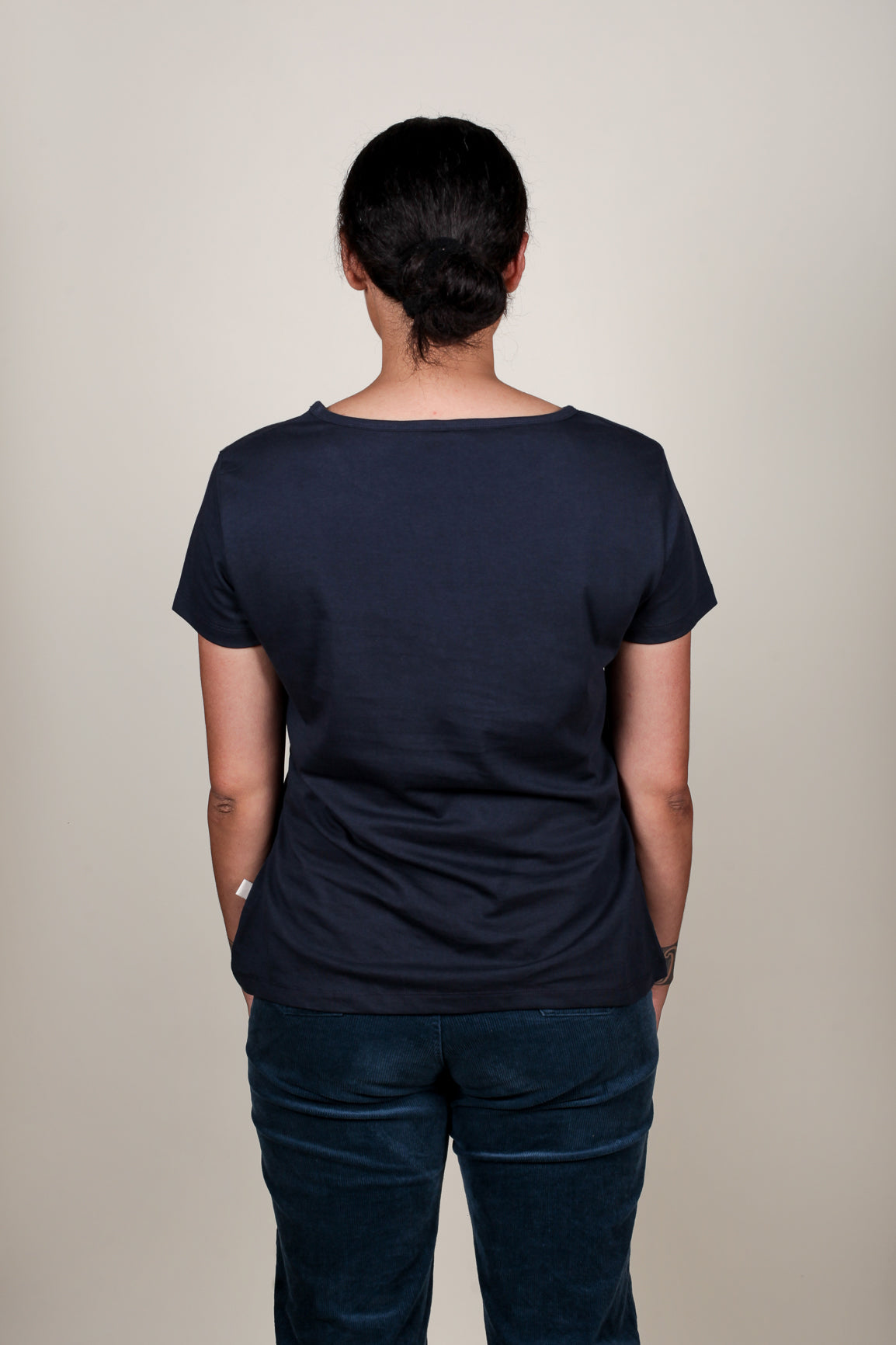 Bellbird Fitted Tee - Navy