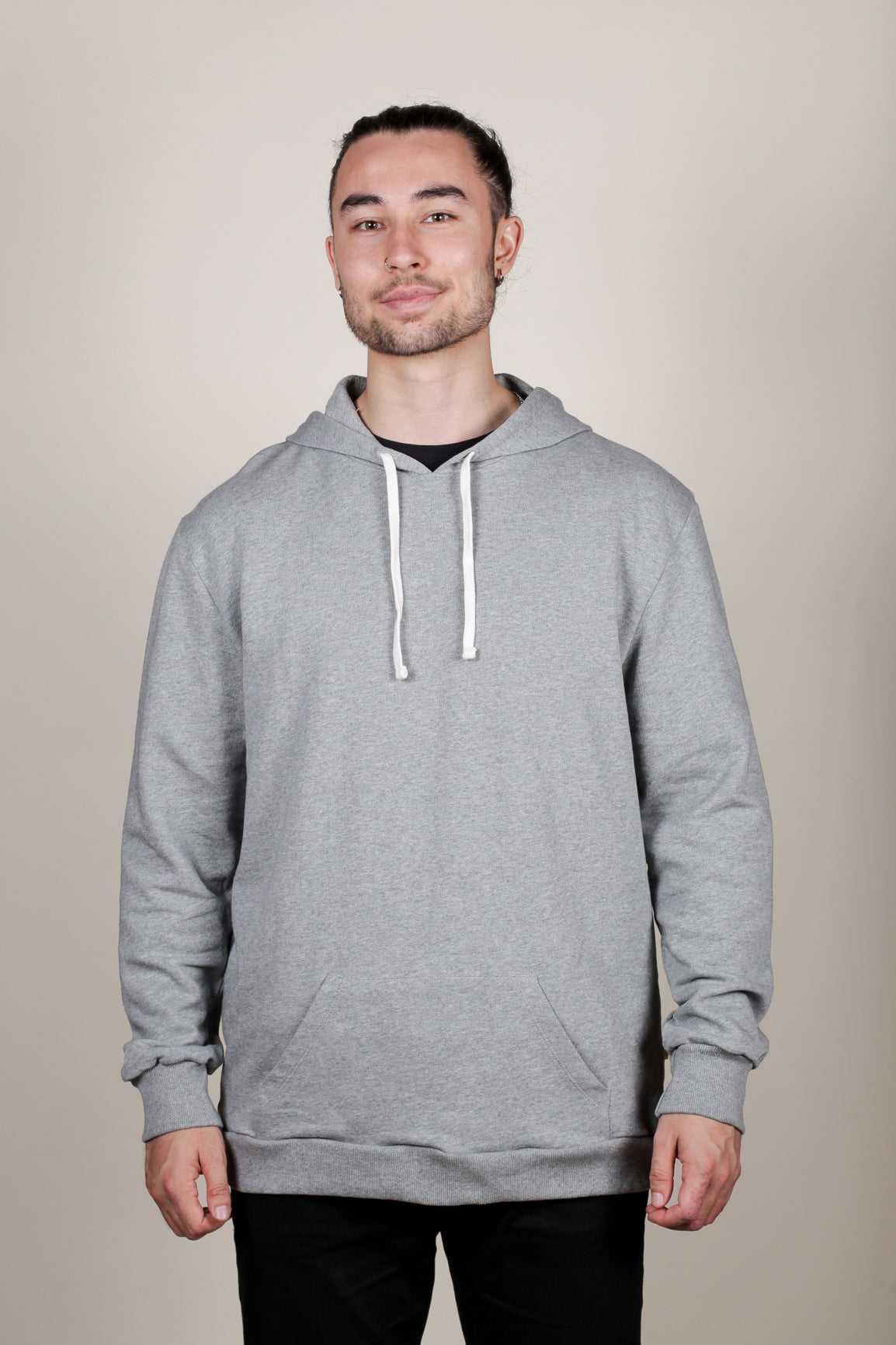 Kūmara Hoodie - Grey Marle