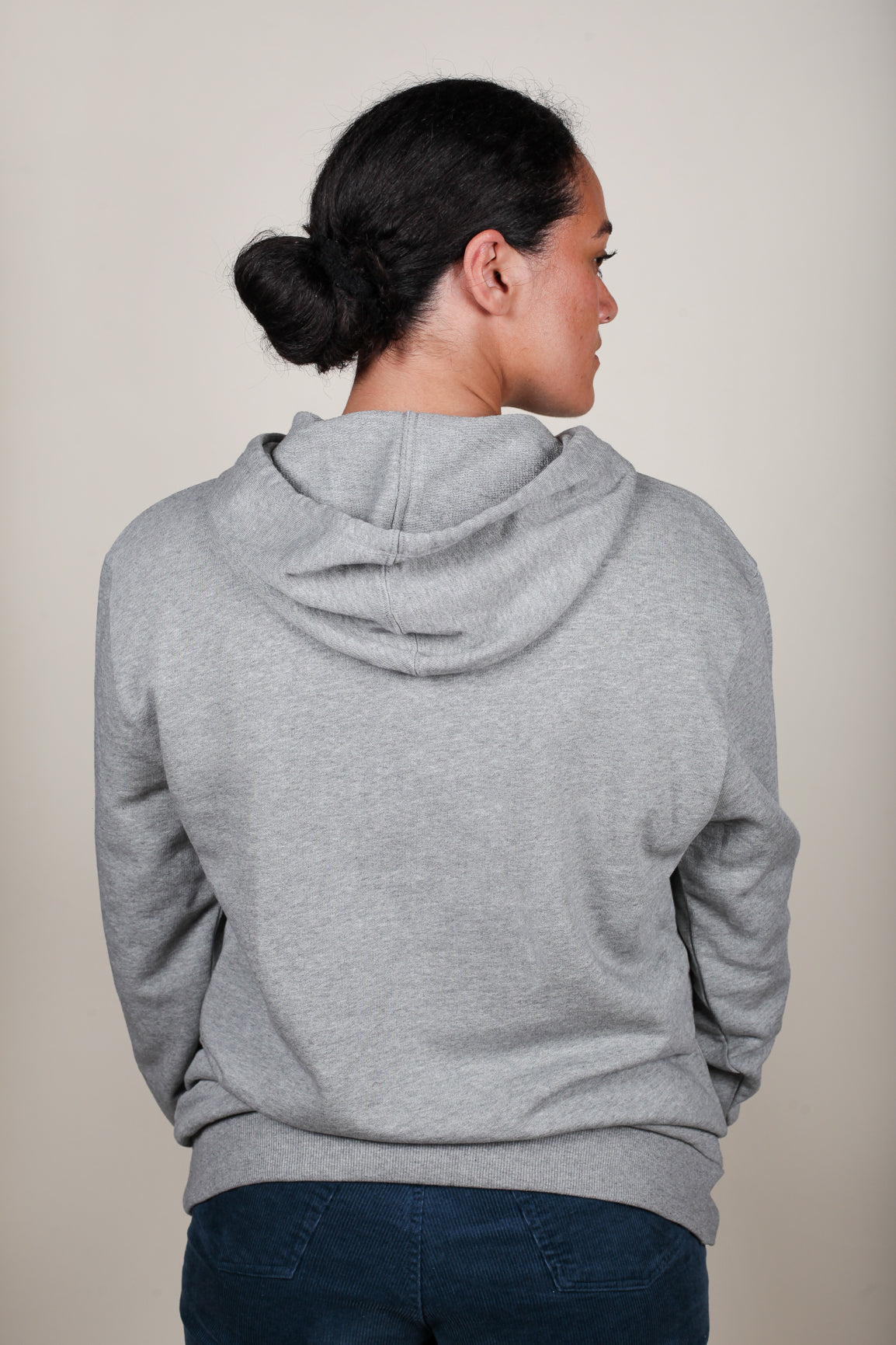 Kūmara Hoodie - Grey Marle