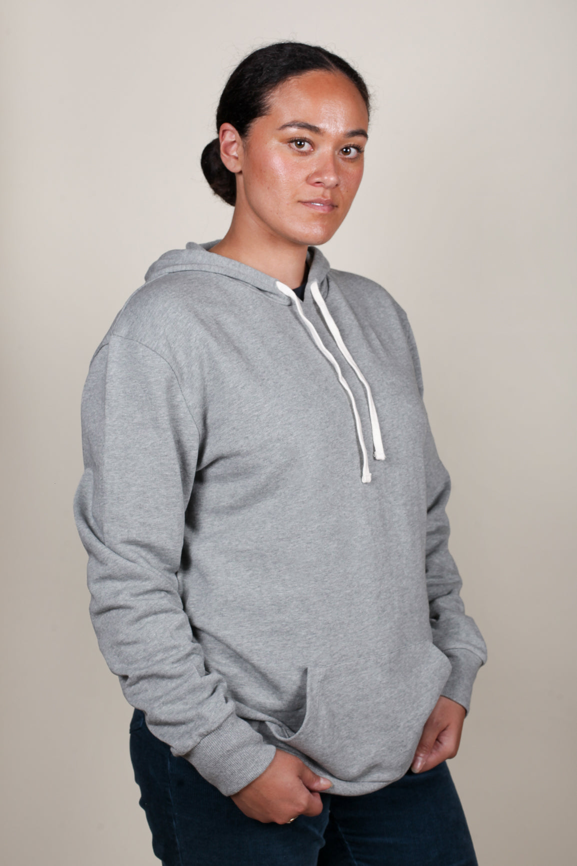 Kūmara Hoodie - Grey Marle