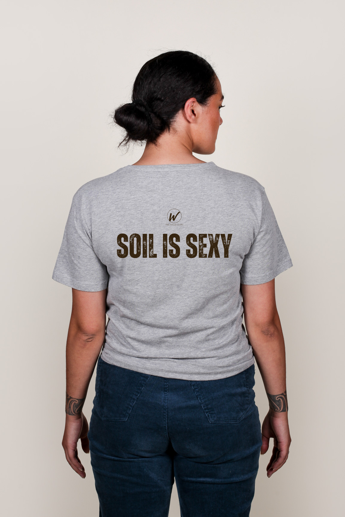 The Whole Story - Unisex Tui tee Grey