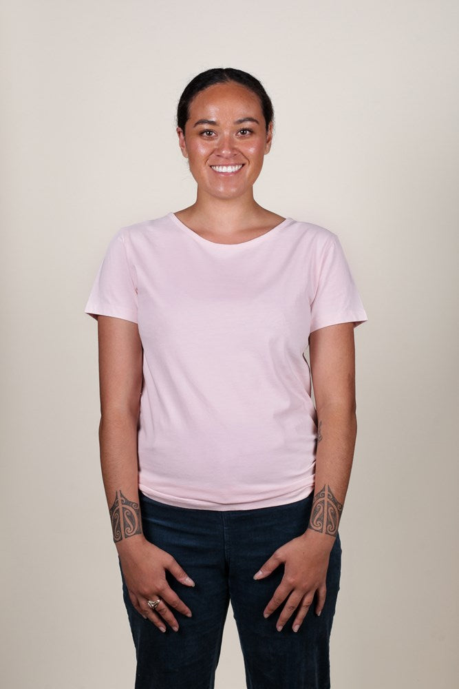 Bellbird Fitted Tee - Pink